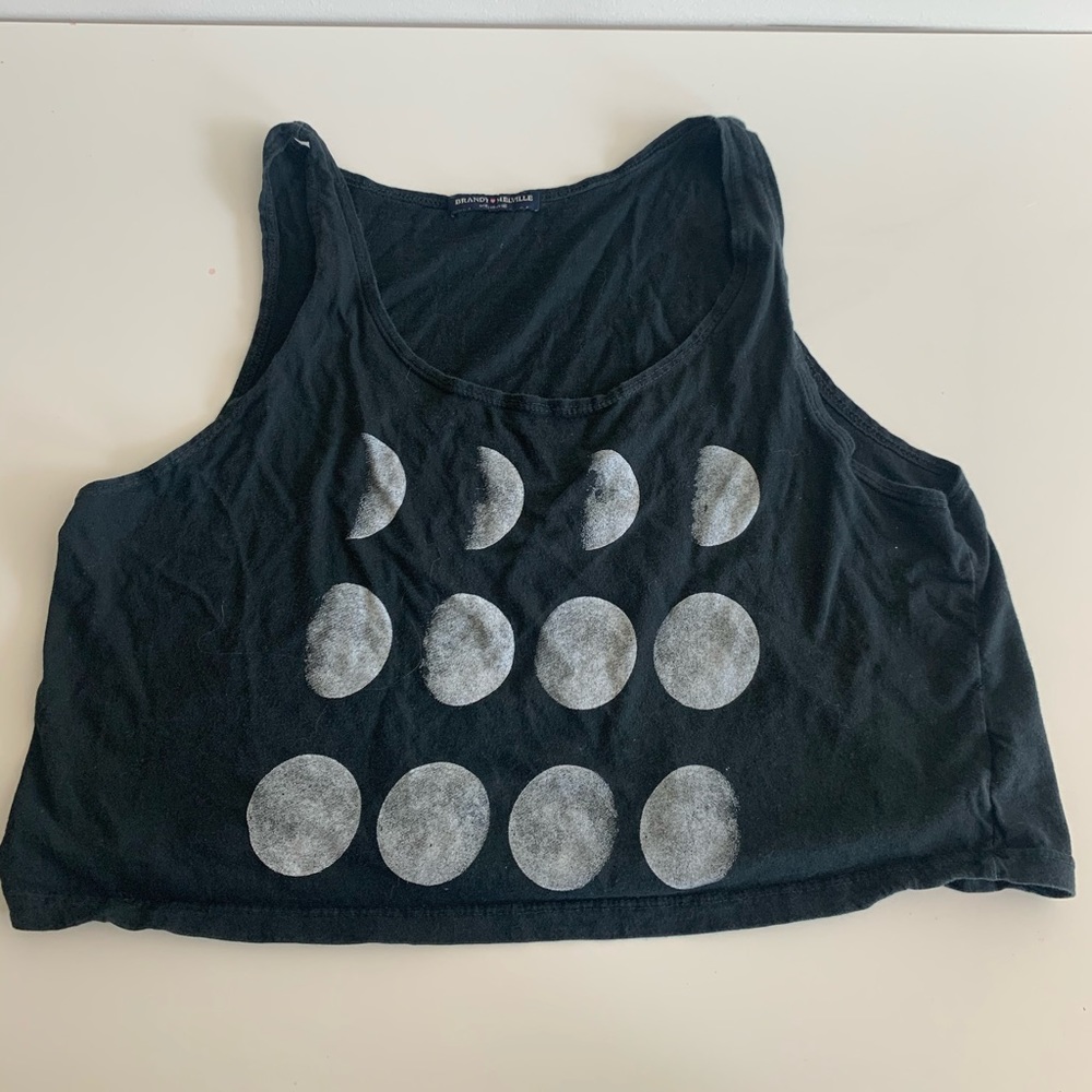 Brandy Melville Phases of the Moon Tank Top